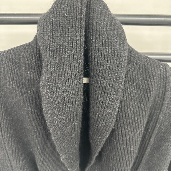 VINCE black shawl cardigan - XS - Picture 2 of 5